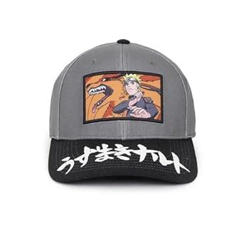 Buy Free Authority Official Naruto Shippuden Printed Grey Caps Young ...