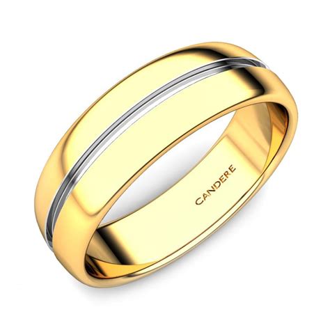 Buy Candere By Kalyan Jewellers 22KT Yellow Gold Ring for Men at Amazon.in