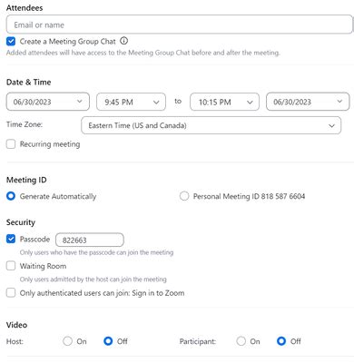 Image result for Zoom Passcode