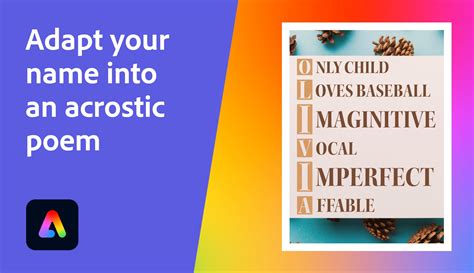 Acrostic Name Poem Template - prntbl.concejomunicipaldechinu.gov.co