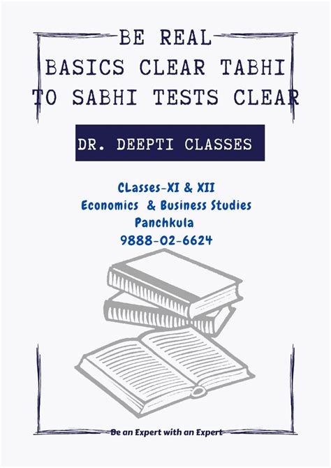 Best Economics Tuition Panchkula Dr Deepti Economics Classes