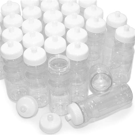 Amazon.com: 100 Pack bulk water bottles, 20oz water bottles in bulk ...