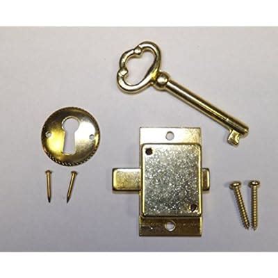 Buy Grandfather Clock Door Lock & Key Set NEW Brass Ridgeway Howard ...