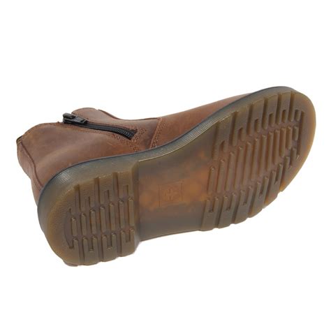 G4332 beatles bimbo boy DR. MARTENS brown leather vintage effect boot kid