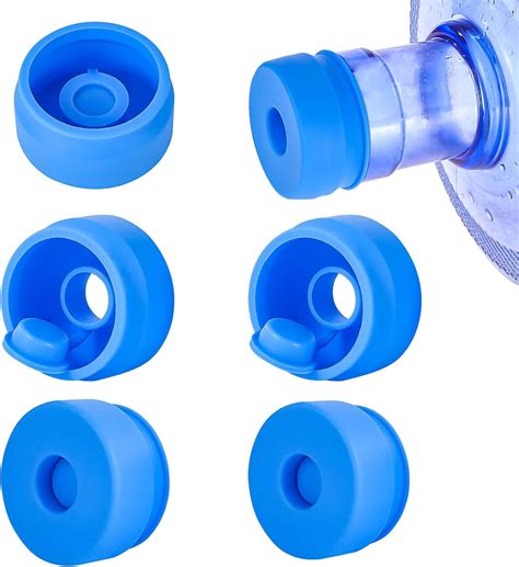 Buy Gofriipai 3 and 5 Gallon Water Jug Cap, Silicone Reusable ...