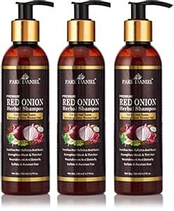 Buy Park Daniel Red Onion Herbal Shampoo, 200 Ml (Pack of 3) Online at ...