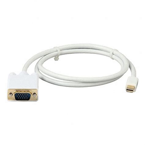 MONOPRICE, Mini DisplayPort Male to VGA Male Connection, 3 ft Cable Lg ...