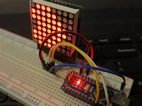 MAX7219 Arduino 8X8 Animation 的图像结果