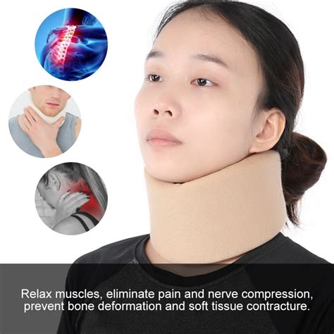 Adjustable Soft Foam Neck Brace Support Medical Cervical Collar ...