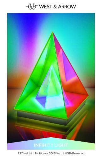 Image result for Pyramid Infinity Lamp
