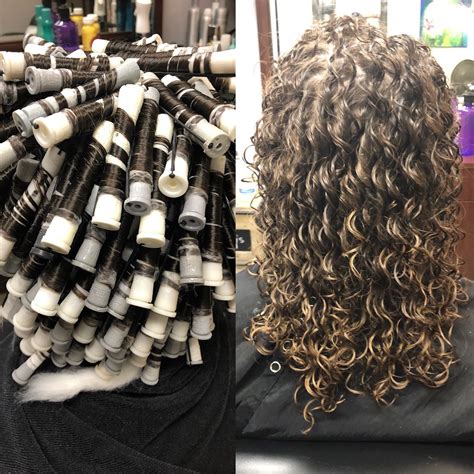 Spiral perm!! I LOVE doing perms because I can keep the hair and curls ...