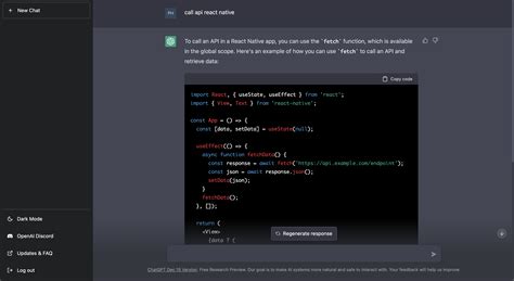 Chat GPT Free API 的图像结果