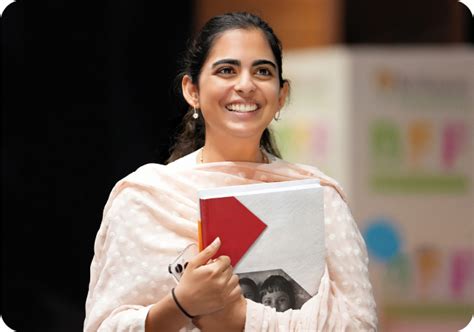 Message from Founder & Vice-Chairperson - Nita M. Ambani & Isha Ambani ...