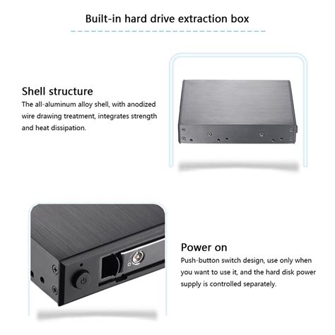 2.5 Aluminum Internal SATA Backplane Enclosure 2.5 SATA HDD/SSD Enclos ...