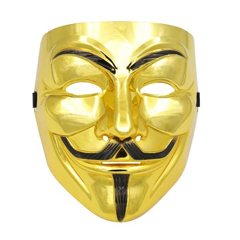 DukeTea 4 Pack Hacker Mask for Kids, Anonymous Mask Halloween Costume ...