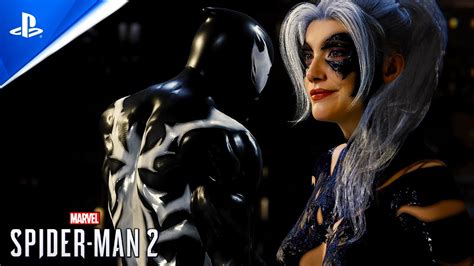 Venom Symbiote Suit and Black Cat Symbiote Suit | Cinematic gameplay ...
