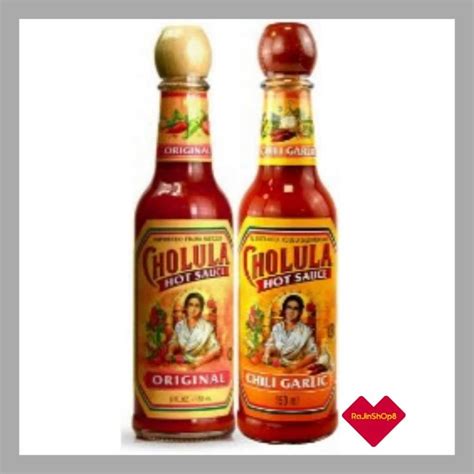 CHOLULA Original Hot Sauce / Cili Garlic Sauce , 150mL | Shopee Malaysia