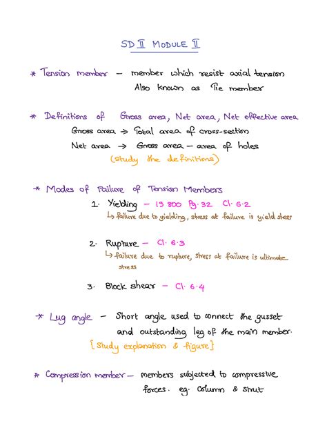SDII Module II Short Notes - Basic Civil Engineering - Studocu
