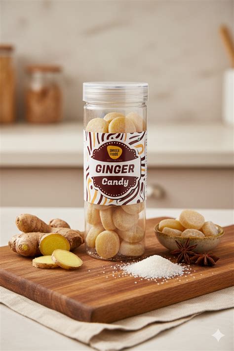 Ginger Candy, best ginger candy for motion sickness , spicy sweet ...