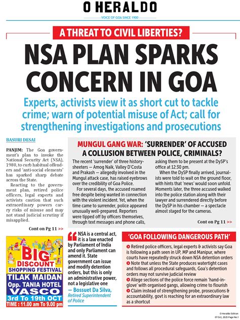 07 Oct 2025 Herald Pgs_001 - O Herald 07-10-2025 - oHeraldo: Daily News ...