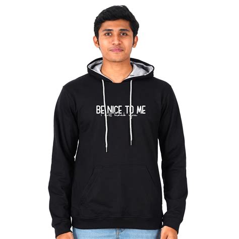 Be Nice To Me Hoodie - DudeMe – Dudeme