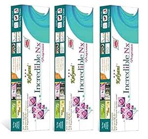 Kalyani Incredible NX Premium Incense Sticks Pack of 3 (100GM Each ...