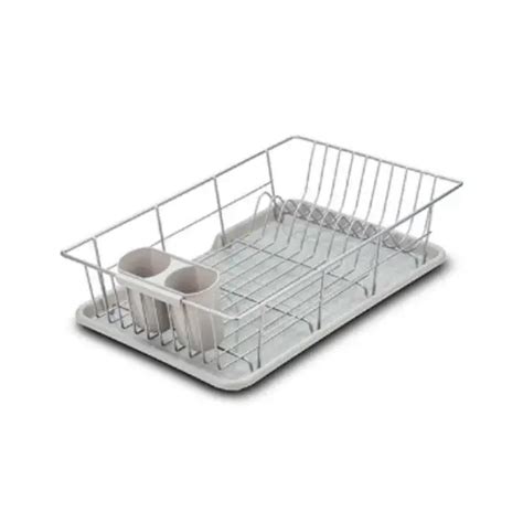 Oceđivač za sudove Mistry 30x48x11cm inox-beli Nava NV10-186-016 ...