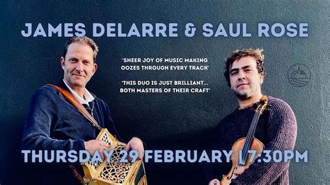 James Delarre & Saul Rose, Norwegian Church Arts Centre, Cardiff, 29 ...