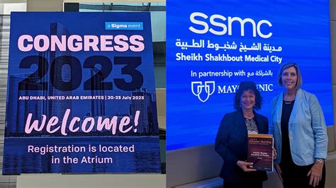 Dr. Tiffanie Rampley Attends Sigma Nursing Congress in Abu Dhabi | College of Nursing ...