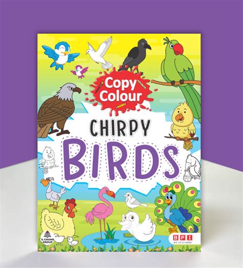 Chirpy Birds Colouring Book for Kids (3–6 Years) | Fun Bird Coloring ...