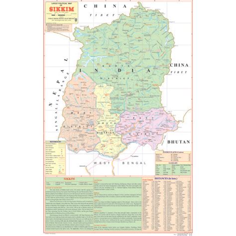 SIKKIM (ENGLISH) SIZE 50 X 75 CMS