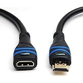 Buy BlueRigger HDMI Cable Extension Male to Female HDMI Extender Cord ...