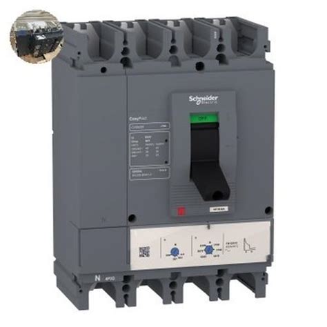Jual SCHNEIDER MCCB CVS400N 4P 400A TM400D 50KA LV540319 NEW ORIGINAL ...