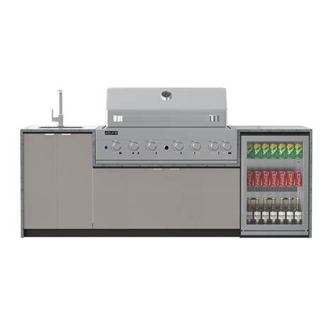 Euro Alfresco San Marino 2535mm Outdoor Kitchen Package