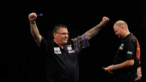 Gary Anderson sets up Grand Slam semi-final against James Wade | Darts ...