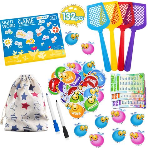 Buy Sight Word Swat a Sight Word Game, Home School, Visual, Tactile and ...