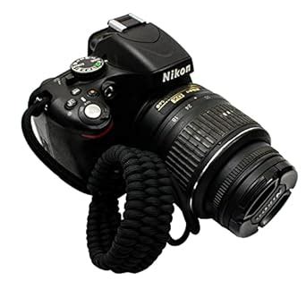 Paracraft Paracord Wrist Strap for robust hand grip to hold all DSLR ...