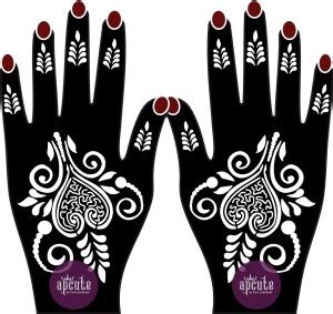 APCUTE henna stencil - Mehandi Design Stencils for girls, womens ...