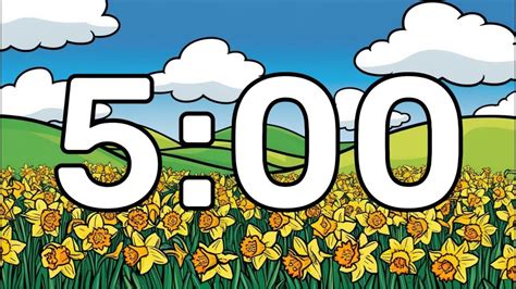 5 Minute Timer Springtime 的图像结果