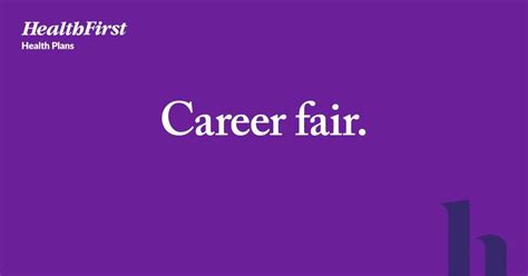 Health First Health Plans + CareerSource Brevard Career Fair, 295 ...