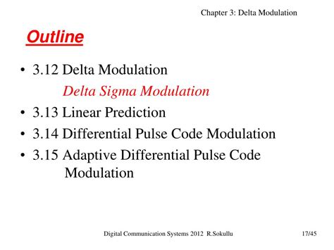 Delta Modulation Lecture 的图像结果