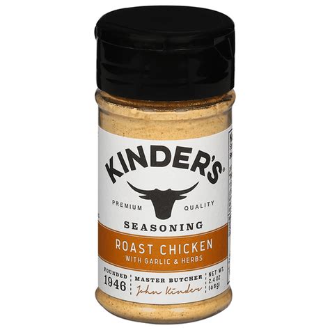 Kinder's Seasoning, Roast Chicken (2.4 oz) Delivery or Pickup Near Me ...