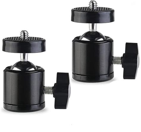 Buy Barbet Swivel Mini Ball Head 1/4" Screw DSLR Camera Tripod Ballhead ...