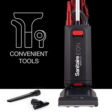 Sanitaire EON QuietClean Commercial Corded Bagless Upright Vacuum ...
