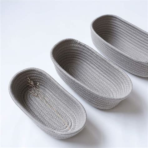 Buy Aoile Tabletop Ship Type Cotton Thread Storage Basket for Cosmetics ...