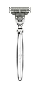Bulbous Smooth Chrome Mach3 Razor : Amazon.in: Health & Personal Care