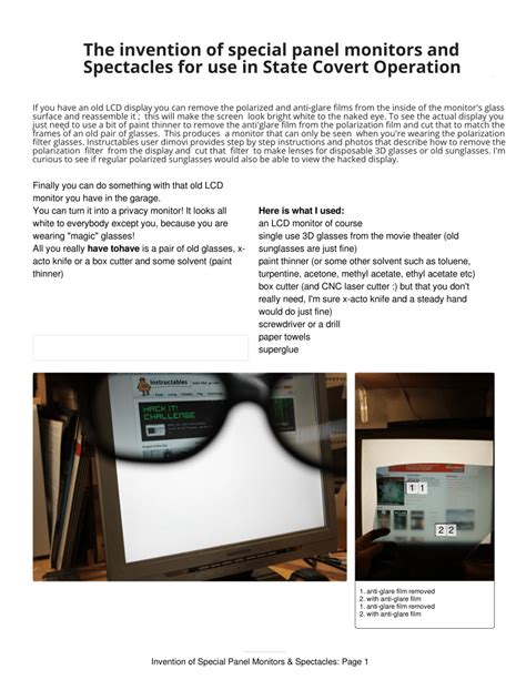 Image result for Polarizing Privacy Monitor Mod