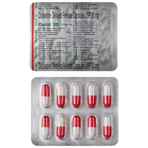 Dulot 30 - Strip of 10 Capsules : Amazon.in: Health & Personal Care