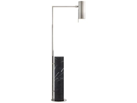 ALMA | Floor lamp Floor Lamp in Polished Nickel and Black Marble By ...