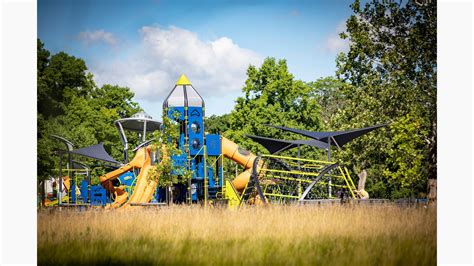 Lower Huron Metropark - Space-themed Playground
